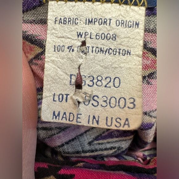 Panhandle Slim Pink and Blue Button Down Shirt - Picture 10 of 15